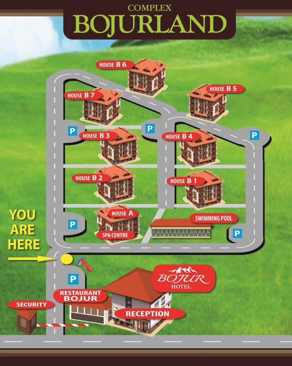 Hotel Bojur & Bojurland Apartment Complex Bansko Eksteriør billede